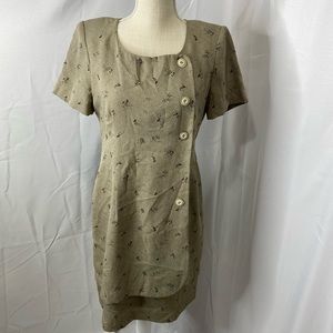 Vintage Ann Tobias Petites jacket with attached skirt size 10